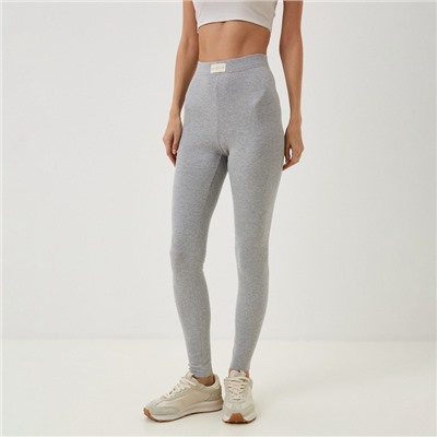 Легинсы спортивные женские Mist Old School, размер 48 (рост 165 см), серые