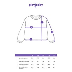 Джемпер трикотажный для девочек