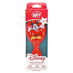 Wet Brush Расческа для спутанных волос мини / Holiday Joy Mini Detangler Mickey BWR832MMTR