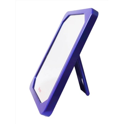 Weisen Зеркало косметическое настольное 9363 SPD, прямоугольное, 11 x 16 см, синий 8883