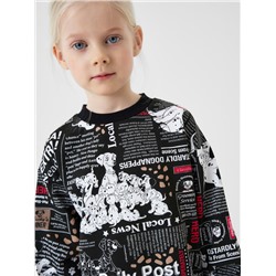 Комплект трикотажный для девочек: толстовка, брюки