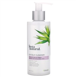 InstaNatural, очищающее средство с гликолевой кислотой, 200 мл (6,7 жидк. унции)