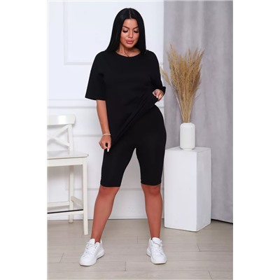 Костюм спортивный футболка и велосипедки КЖ-002