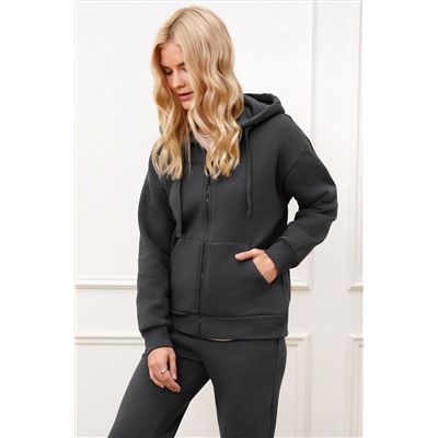 Женский костюм из футера с начесом Happyfox