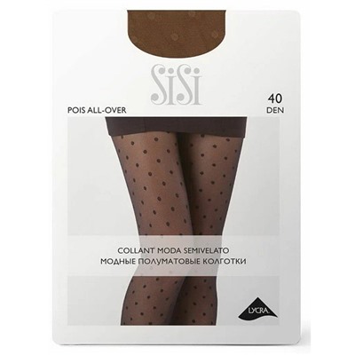 Колготки SiSi Pois All Over 40 den (daino, 1/2)