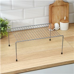 Полка для шкафа, 31×23.5×15 см, хром