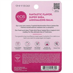 EOS, Super Soft Shea Lip Balm, Toasted Marshmallow & Triple Mint, 2 Pack, 0.39 oz (11 g)