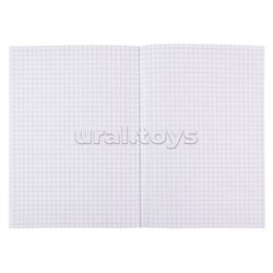 Записная книжка "Caption" A5 (145 ммx205 мм) 160 стр, белая бумага 70 г/м² в клетку, печать в 1 краску, твердая обложка из искусственной замши с поролоном, отстрочка, 1 ляссе, в термоусадочной пленке, пудрово-розовый