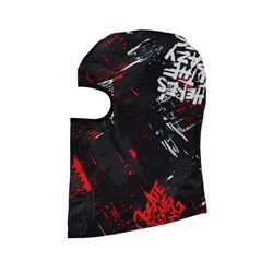 Маска-балаклава Crazy, размер универсальный, чёрная