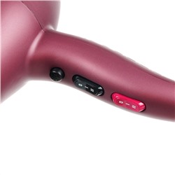 Dewal Профессиональный фен для волос / Blues Wine 03-8088, ионизация, бордовый, 2600 Вт 23773