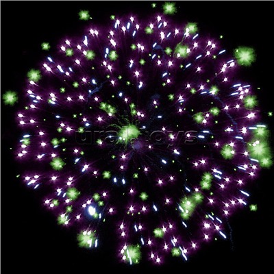 Батарея салютов "Тропические бабочки" (0,6" х 100 залп.) * в кор. 6 шт. Срок до 01.04.28