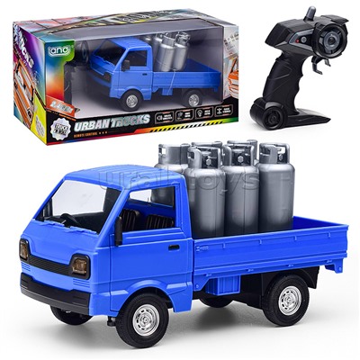 Машина "Грузовичок газовоз" р/у, 27 MGz, в коробке