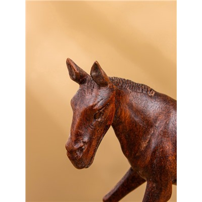 УЦЕНКА Сувенир "Конь" дерево 20х5х15 см