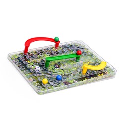 Игра настольная "Змеиные горки" в коробке