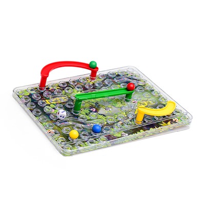 Игра настольная "Змеиные горки" в коробке