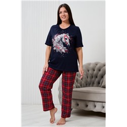 Костюм 9091 (Красно-синяя клетка _ло)