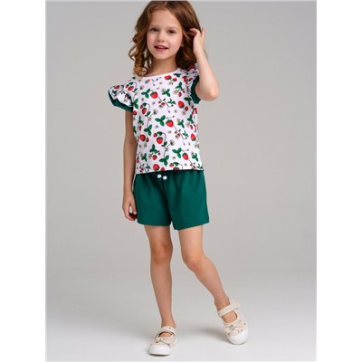 Туфли текстильные для девочки