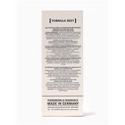 Туалетная вода женская с феромонами Formula Sexy collection Gone Bad W106, 30 мл