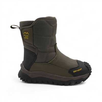 Сапоги мембранные на меху 1341-2М зеленые