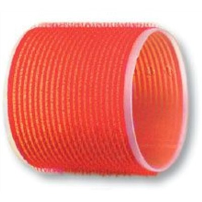 Dewal Бигуди-липучки R-VTR18, 70 мм, красный, 6 шт 7251