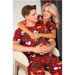 Женская новогодняя пижама Happyfox
