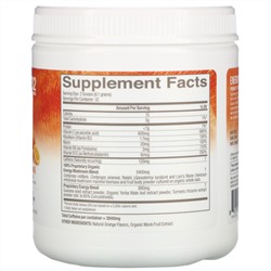 Om Mushrooms, Energy+, Citrus Orange, 7.05 oz (200 g)