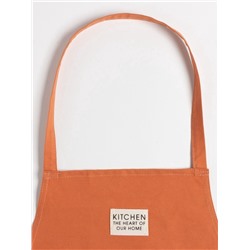 Фартук Этель Kitchen 60×70 см, цвет оранжевый, 100% хлопок, саржа 220 г/м²