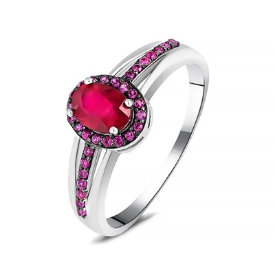 Кольцо, рубин корунд , нанорубин, SL-RIC35