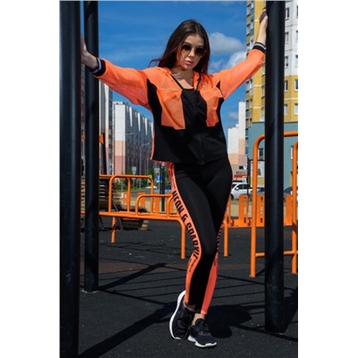 Комплект 8133 (толстовка_топ) (Розовый)