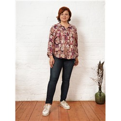 Церри - рубашка бордовый