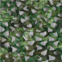 Сетка маскировочная, 4×3 м, одинарная, светло-зелёная, коричневая, Greengo