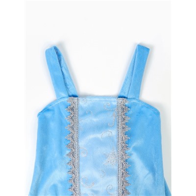 Карнавальный костюм новогодний «Снегурочка Настенька», жакет, сарафан, кокошник, размер 164-44