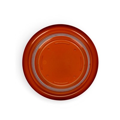 Горшок для цветов с поддоном «Виола», 16 л, пластиковый, коричневый