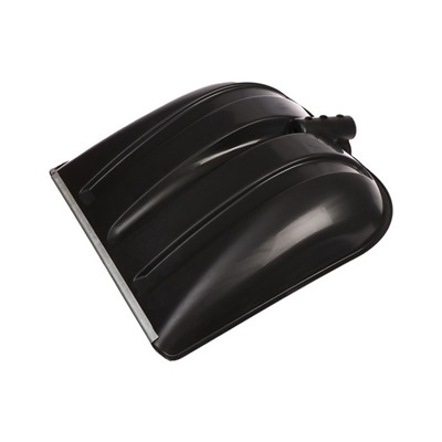 Ковш лопаты для уборки снега, 400×400 мм, пластик, оцинкованная планка, тулейка 32 мм