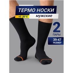 НОСКИ "ТЕРМО" МУЖСКИЕ (2 пары) 100W2-005