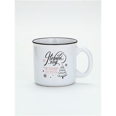 УЦЕНКА Кружка керамическая новогодняя «Новый год исполнит мечты», 530 мл