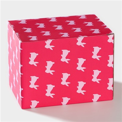 Салатник Доляна «Зайка в золотом», 240 мл, 15.5×10×10 см