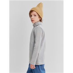 Водолазка детская MINAKU, серый-меланж, рост 110 см