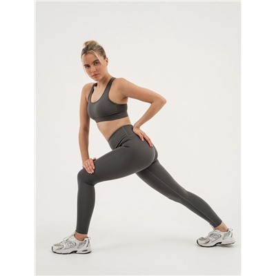 Легинсы спортивные женские Resport, размер 44, серые