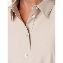 Платье-рубашка из плотного лиоцелла