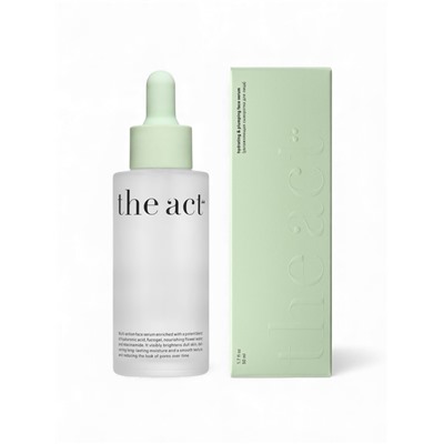 Сыворотка увлажняющая для лица The Act с гиалуроновой кислотой, 50 мл