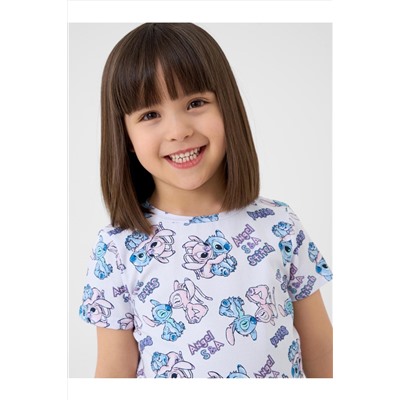 Комплект трикотажный для девочек: фуфайка (футболка), брюки PLAYTODAY, 1240911