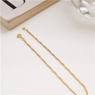 Цепочка на шею коллекция "Xuping", покрытие позолота, арт.007.115