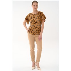 Блузка Кимоно (карамель)