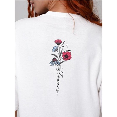 Футболка "Соцветие" (Молочный)