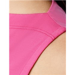 Топ из премиального хлопка с эластаном