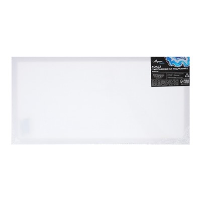 Холст на подрамнике хлопок 100% акрил грунт 1.6×30×60 см м/з 280 г/м²