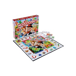 Игра настольная «Юный Монополист», 2-4 игрока, 4+