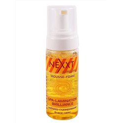 Nexxt Мусс-пенка для объема и экстрасильной фиксации волос / Spa-Lamination Brilliance, 150 мл 8261