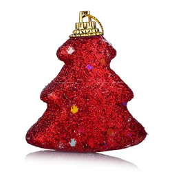 Набор новогодних украшений "Елочки" в пакете